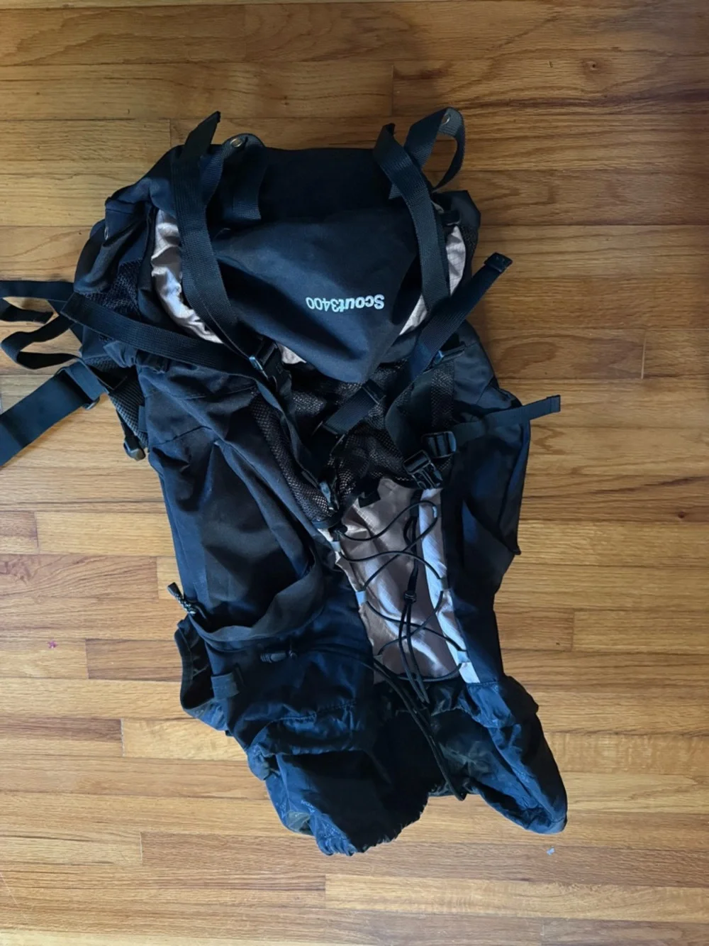 Teton Scout 3400 Hiking Backpack - Olive/Black